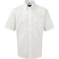 Camisa Oxford DE manga corta hombre White L