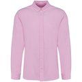 Camisa Oxford manga larga hombre entallada Oxford Pink M