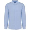 Camisa Oxford manga larga hombre entallada Oxford Sky BLue XL