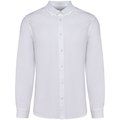 Camisa Oxford manga larga hombre entallada White 4XL