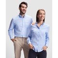 Camisa Oxford Mujer Entallada Manga Larga