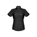 Camisa oxford mujer manga corta entallada