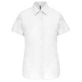 Camisa oxford mujer manga corta White XS