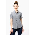 Camisa oxford mujer manga corta