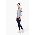 Camisa oxford mujer manga corta