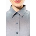 Camisa oxford mujer manga corta