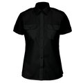 Camisa piloto manga corta mujer Negro XXL