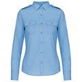 Camisa piloto manga larga mujer Sky Blue M