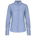 Camisa no-plancha para mujer Azul XXL