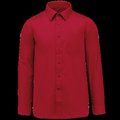 Camisa de polialgodón hombre Classic Red S