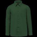 Camisa de polialgodón hombre Forest Green XXL