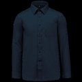 Camisa de polialgodón hombre Navy 4XL