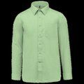 Camisa de polialgodón hombre Pistachio Green 4XL