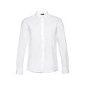 Camisa de popelina para hombre Blanco M