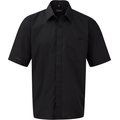 Camisa Popelina manga corta hombre Black M