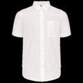 Camisa popelina manga corta infantil White 6/8 ans