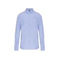 Camisa popelina manga larga hombre Azul 3XL