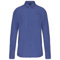 Camisa popelina manga larga hombre Azul 6XL