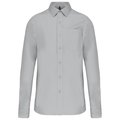 Camisa popelina manga larga hombre Gris XS