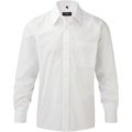 Camisa Popelina Polialgodón Hombre Blanco M