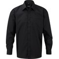 Camisa Popelina Polialgodón Hombre Negro M