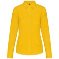 Camisa popelina polialgodón mujer Amarillo XXL