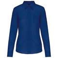 Camisa popelina polialgodón mujer Azul XL