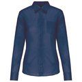 Camisa popelina polialgodón mujer Deep Blue 4XL