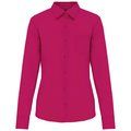 Camisa popelina polialgodón mujer Fuchsia 3XL