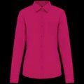 Camisa popelina polialgodón mujer Fuchsia 4XL