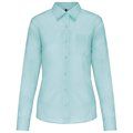 Camisa popelina polialgodón mujer Ice Mint L