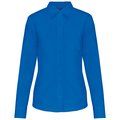 Camisa popelina polialgodón mujer Light Royal Blue L