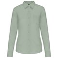 Camisa popelina polialgodón mujer Verde XS