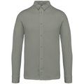 Camisa punto jersey algodón Almond Green L