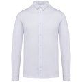 Camisa punto jersey algodón White 3XL