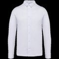 Camisa punto jersey algodón White L