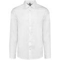 Camisa tejido oxford de manga larga White M