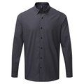 Camisa Vichy manga larga Steel / Black XXL