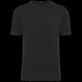 Camiseta ajustada 100% algodón Black 4XL