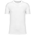 Camiseta ajustada 100% algodón Blanco M