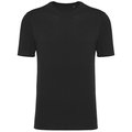 Camiseta ajustada 100% algodón Negro XS