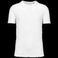 Camiseta ajustada 100% algodón White XL