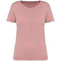 Camiseta ajustada algodón orgánico mujer Rosa M