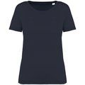 Camiseta ajustada algodón orgánico mujer Washed Coal Grey XL