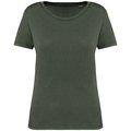 Camiseta ajustada algodón orgánico mujer Washed Organic Khaki M