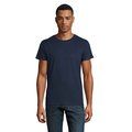 Camiseta ajustada de cuello redondo para hombre Denim M