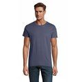 Camiseta Ajustada Hombre 175g Azul Claro 3XL