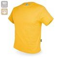 Camiseta Algodón 160g Tallas Niños y Adultos Amarillo S