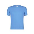 Camiseta Algodón Adulto Azul Claro XL