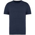 Camiseta algodón corte ajustado Washed Navy Blue S